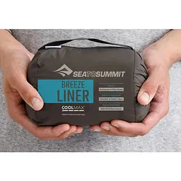 Вкладиш в спальник Sea To Summit Breeze Liner Rectangular w/ Pillow Sleeve (1033-STS ASL031081-250207) - мініатюра 3