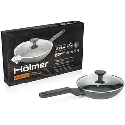 Сковорода Holmer з кришкою 24 см (FP-22724-SGMGL Modern) - мініатюра 7