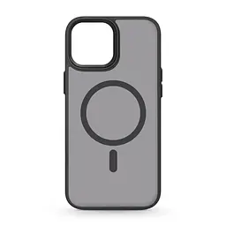 Чехол для Apple iPhone 14, Uniq MagCase, черный, противоударный, панель-накладка с MagSafe, ударопрочный TPU+PC, с магнитом MagSafe, поддержка полноценной беспроводной зарядки, ArmorStandart (ARM75269)