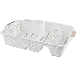 Сушка для посуду Violet House 0757 Роттанг, 48x37.5x9 см, (0757 Роттанг White)