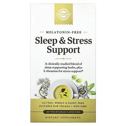 Підтримка сну та зниження стресу Solgar Sleep & Stress Support 60 капсул - мініатюра 2
