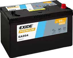 Автомобільний акумулятор EXIDE Premium 6СТ-95Ah АзЕ ASIA 800A (EN) EA954