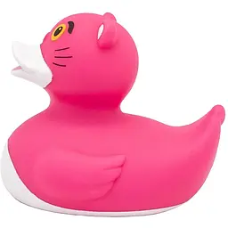 Іграшка для купання FunnyDucks Качка-пантера, рожева (1314) - мініатюра 4