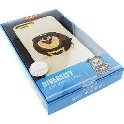 Чохол-накладка PUZOO TPU+TPU with stitchwork craft Ballon Dog iPhone 7 Plus/8 Plus White - мініатюра 2