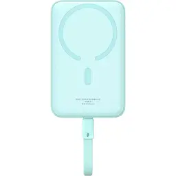 Універсальна мобільна батарея Baseus Magnetic Mini 10000mAh, 30W Blue (P1002210B333-00) - мініатюра 5