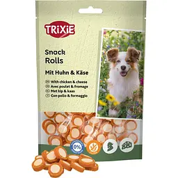 Ласощі для собак Trixie PREMIO Chicken Cheese Roll, 100 г (курка) - мініатюра 4