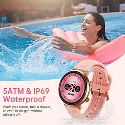 Смарт-годинник Oukitel BT-60 AMOLED Gold-Pink - мініатюра 8
