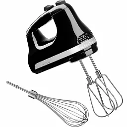 Міксер KitchenAid Classic 5KHM5110EOB ручний 5 швидкостей чорний