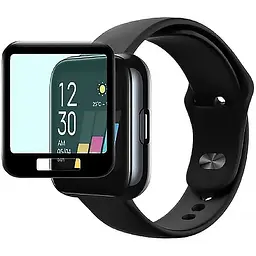 Захисна плівка BeCover для Realme Watch RMA161 Black (706043) - мініатюра 2