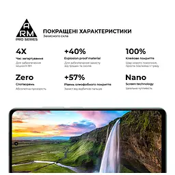 Скло захисне Armorstandart Pro Realme 14x 5G Black (ARM83557) - мініатюра 5