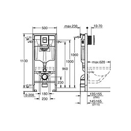 Инсталляция Grohe QuickFix 39930000 (CV030563) - миниатюра 3