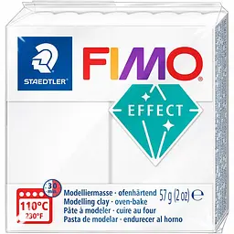 Полімерна глина Fimo Effect, 57 г., Прозора, (8010-014)