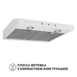 Витяжка плоска PERFELLI RINCI 6CWX BIANCO - мініатюра 2