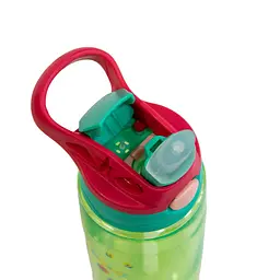 Пляшка дитяча для води Baby Bottle, 500 мл, салатова, поїльник із трубочкою, пластикова - мініатюра 5