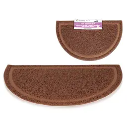 Килимок для туалету для котів Tommi 60*36см - коричневий - мініатюра 2