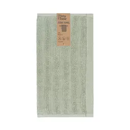 Рушник махровий Ardesto Lines зелений 30 x 50 см (ART2630LG) - мініатюра 5