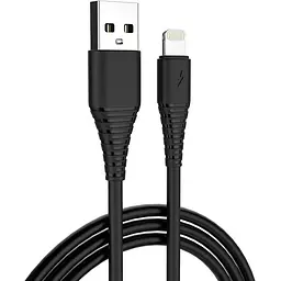 Мережевий зарядний пристрій ColorWay 1USB AUTO ID 2A (10W) + cable Lightning Black - мініатюра 6