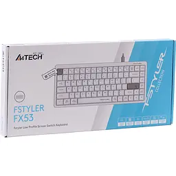Клавіатура A4Tech Fstyler FX53 White [150737] - мініатюра 6