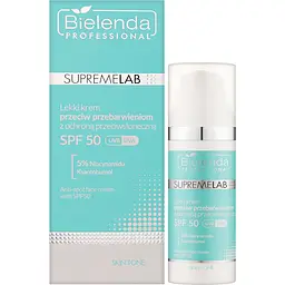 Уцінка. Антипігментний крем Bielenda Supremelab Skin Tone з SPF50 UVA/UVB 50 мл