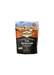 Сухий корм зі страусом та ягням Carnilove Fresh Ostrich Lamb для собак малих порід 1,5 кг