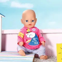 Одяг для ляльки Baby Born Рожевий костюмчик 36 см (831892) - мініатюра 3