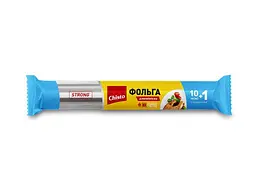 Фольга алюмінієва CHISTO 10+1м для харчових продуктів міцна