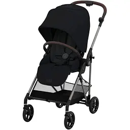 Коляска Cybex Melio Magic Black (з бампером) (524000023)