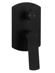 Душова система універсальна Qtap Slavonice Black Matt прихованого монтажу QTSLA113BLM45900 - мініатюра 3