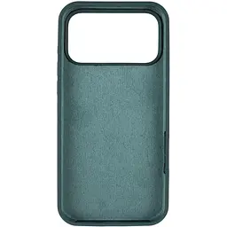 Чохол Epik Silk Full Protective (AA) NO LOGO для Apple iPhone 17 Pro Max / 18 Pro Max (6.9") Зелений / Forest green - мініатюра 3