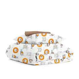 Дитяча постільна білизна в ліжечко LEO & GIRAFFE CS1 COSAS (4822052090367)