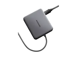 Мультипортовий адаптер AXAGON SuperSpeed 5in1 Grey (HMC-5HL) - мініатюра 2