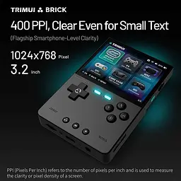 Приставка ігрова консоль TRIMUI Brick 64 GB Black (~5000 ігор) - мініатюра 3
