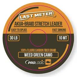 Повідковий матеріал Prologic Akua-Braid Leader 10 м 30 lbs Ca мo Green