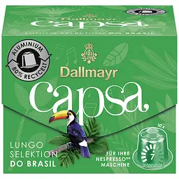 Кава в капсулах Dallmayr Lungo Selection of the year 10 капсул 56 г