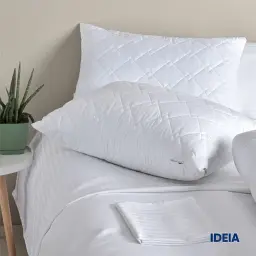 Подушка Ideia Classic Soft аналог лебединого пуху з внутрішньою подушкою 50х70 см біла (8-31135) - мініатюра 7
