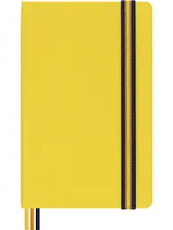 Записник Moleskine x K-Way середній, Лінійка Жовтий Нейлон (SKQP060KWYELLWT05)