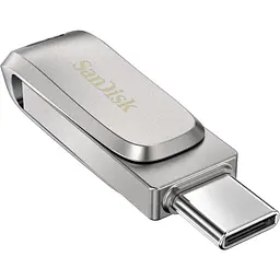 USB флеш накопичувач SanDisk 64GB Dual Drive Luxe USB 3.1 + Type-C (SDDDC4-064G-G46) - мініатюра 5