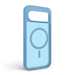 Чехол для Google Pixel 10 5G/10 Pro 5G, Uniq MagCase, голубой, противоударный, панель-накладка с магсейф, ударопрочный TPU+PC, с магнитом MagSafe, поддержка полноценной беспроводной зарядки, ArmorStandart (ARM87918) - мініатюра 2