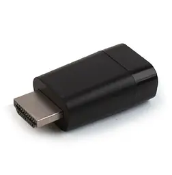 Перехідник Cablexpert HDMI-VGA, черний (AB-HDMI-VGA-001)