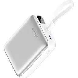 Зовнішній акумулятор Proove Neutron 10000mAh 22.5W Silver/White (PBNE22022206) [152193] - мініатюра 2