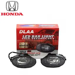 LED Протитуманні фари Honda Honda Cars 2008-2016 12V 7W з проводкою Комплект (HD-806 LED) - мініатюра 2