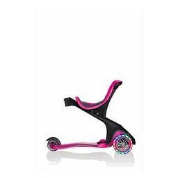Самокат Globber Evo Comfort Lights 5 в 1 рожевий, колеса з підсвіткою, до 20/50кг, 1+ - мініатюра 7