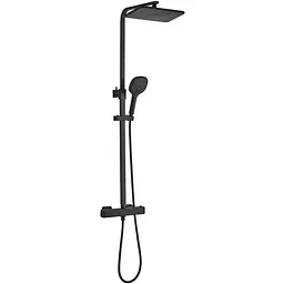Душова система Globus Lux Termostatic Q GLQ-0040T-BB, Чорний матовий