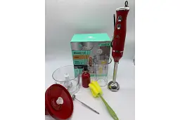 Універсальний занурювальний блендер V-TEKK Blender Set 6 в 1 3000 Вт червоний VO8514 - мініатюра 2
