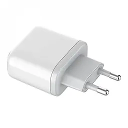 Зарядний пристрій блок-адаптер живлення Ldnio A2528C 35 W 2 порти USB-C біле - мініатюра 2