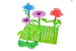 Конструктор 157 "Квіти" 86 деталей р.31,4x9,3x21см YG Toys - мініатюра 4