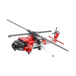 Конструктор дитячий гелікоптер Helicopter HH-60J 1137 шт. - мініатюра 2