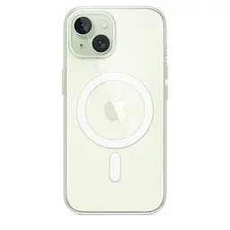 Прозорий чохол CasePro Clear Case with MagSafe для iPhone 15 Plus - мініатюра 5