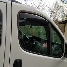 Дефлектори вікон вітровики HIC для Renault Trafic / Opel Vivaro 2001-2014 Вставні (OP30-IN) - мініатюра 3