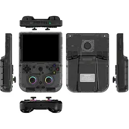 Ретро ігрова приставка Anbernic RG406V 128GB Transparent Black [154471] - мініатюра 3